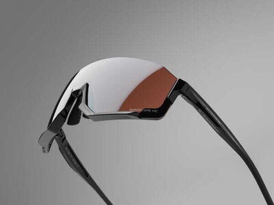 SHIMANO Aerolite Glasses, Metallic Black, RideScape Road Lens click to zoom image