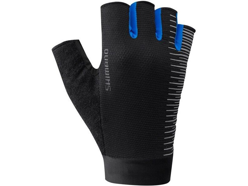 SHIMANO Unisex Classic Gloves, Blue click to zoom image