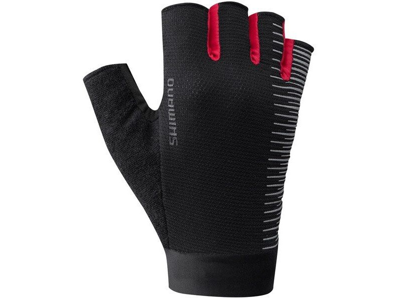 SHIMANO Unisex Classic Gloves, Red click to zoom image