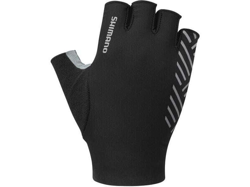 SHIMANO Men's Advanced Gloves, Black click to zoom image