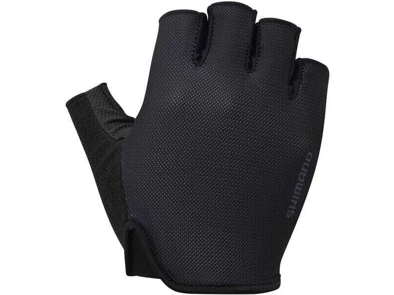 SHIMANO Men's Airway Gloves, Black click to zoom image
