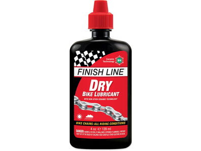 FINISH LINE Dry Chain Lube Drop on 4oz