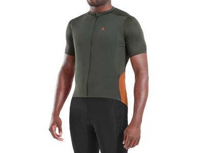 ALTURA Endurance Men's Short Sleeve Cycling Jersey Carbon/Rust