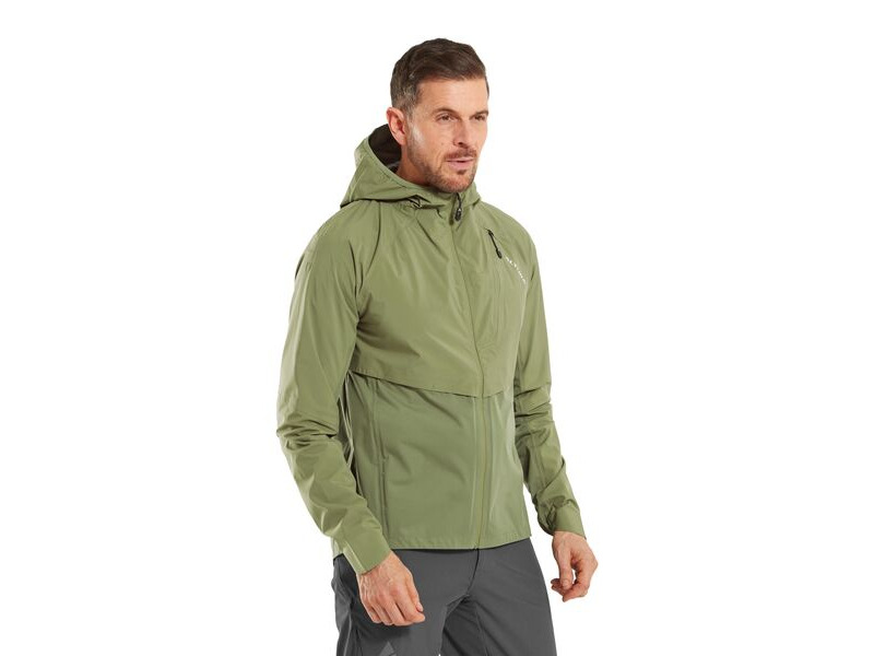 ALTURA Esker Men's Waterproof Packable Jacket Olive click to zoom image