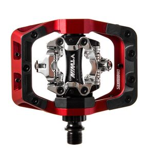 DMR V-Twin Pedal 81mm x 97mm Red  click to zoom image