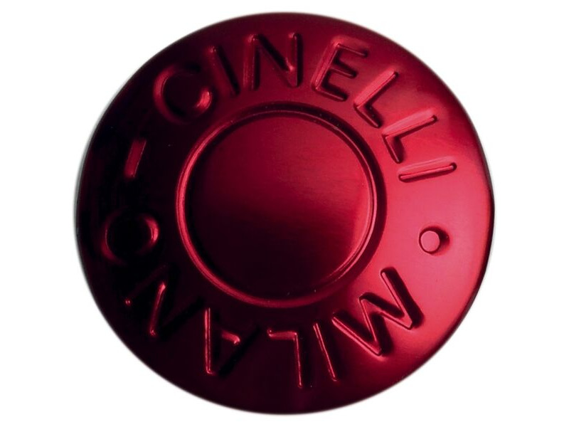 CINELLI Milano Bar End Plugs Red Pair click to zoom image