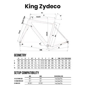 CINELLI King Zydeco GRX Gumbo Bike click to zoom image