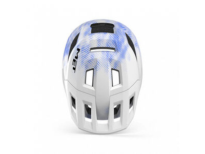 MET Shelter Youth White/Blue click to zoom image