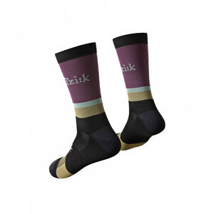 Fizik Team Edition Cycling Socks Mud/Grape click to zoom image