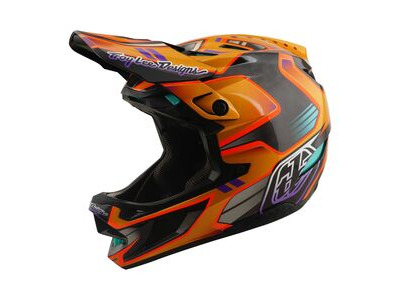 TROY LEE DESIGNS D4 Carbon MIPS Helmet Crest - Gold