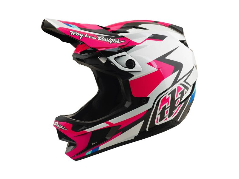TROY LEE DESIGNS D4 Polyacrylate Helmet Roamer - Magenta click to zoom image