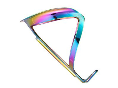 SUPACAZ Fly Cage Ano Bottle Cage Oil Slick